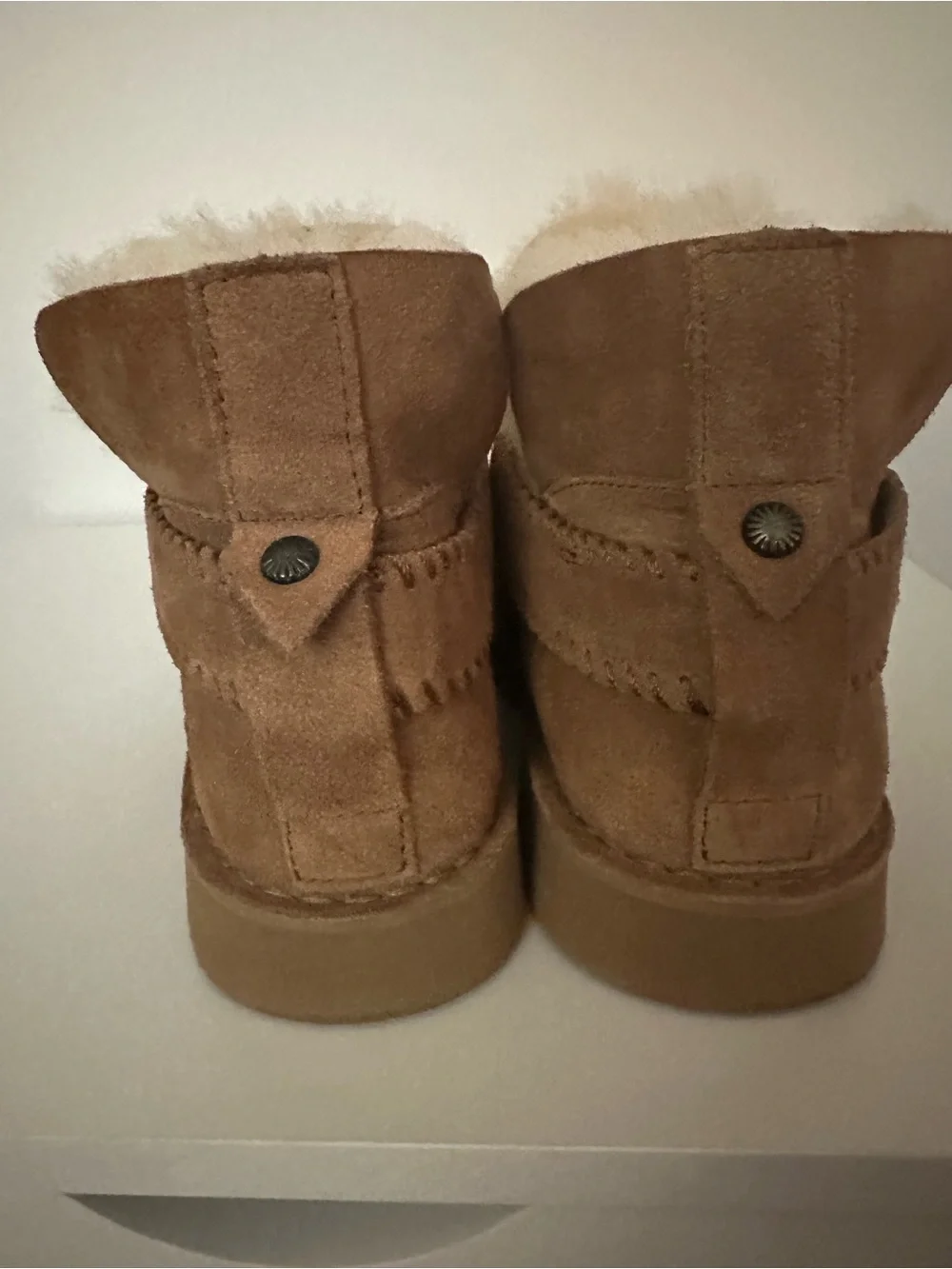UGG chestnut suede